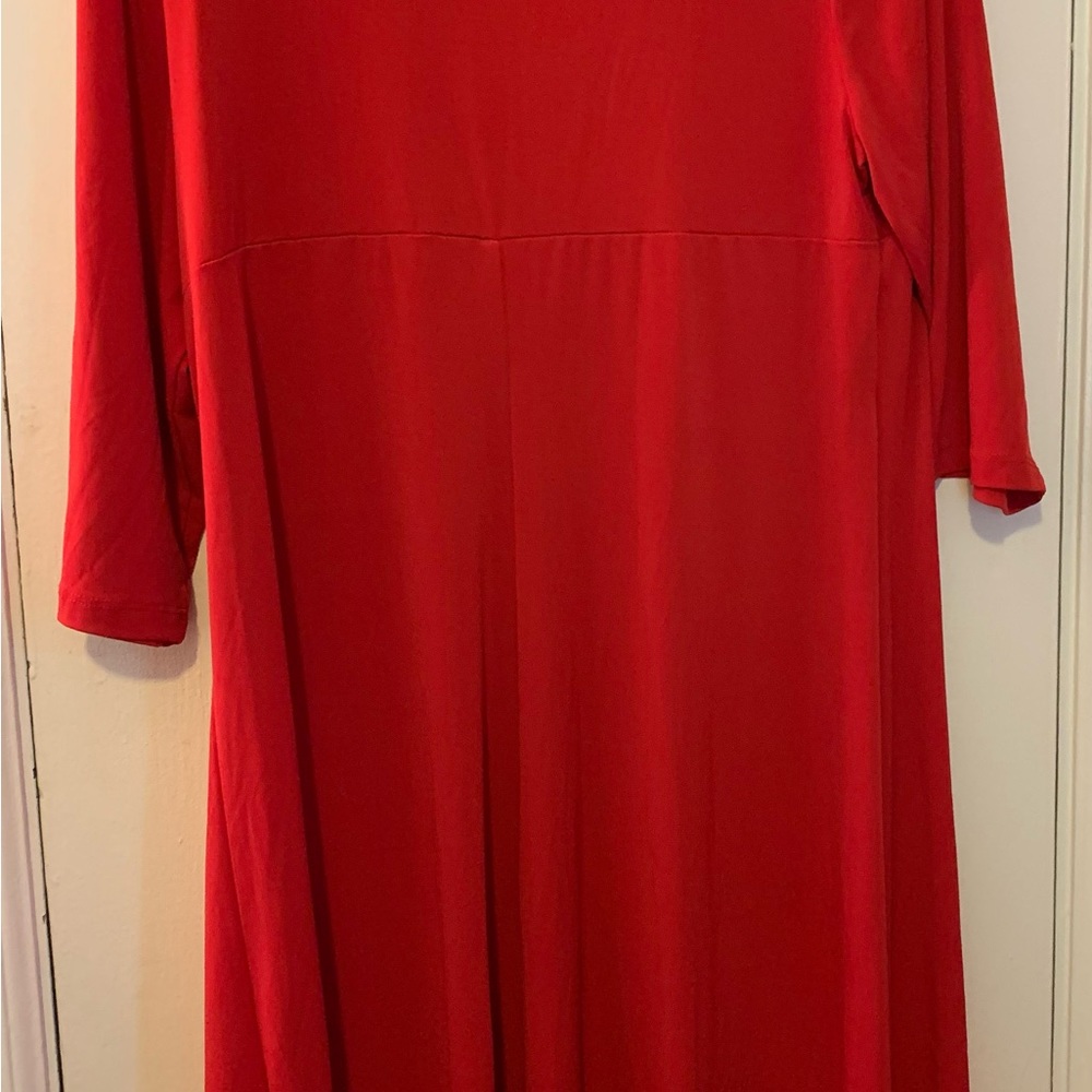 Red George Dress - Picture 4 of 6